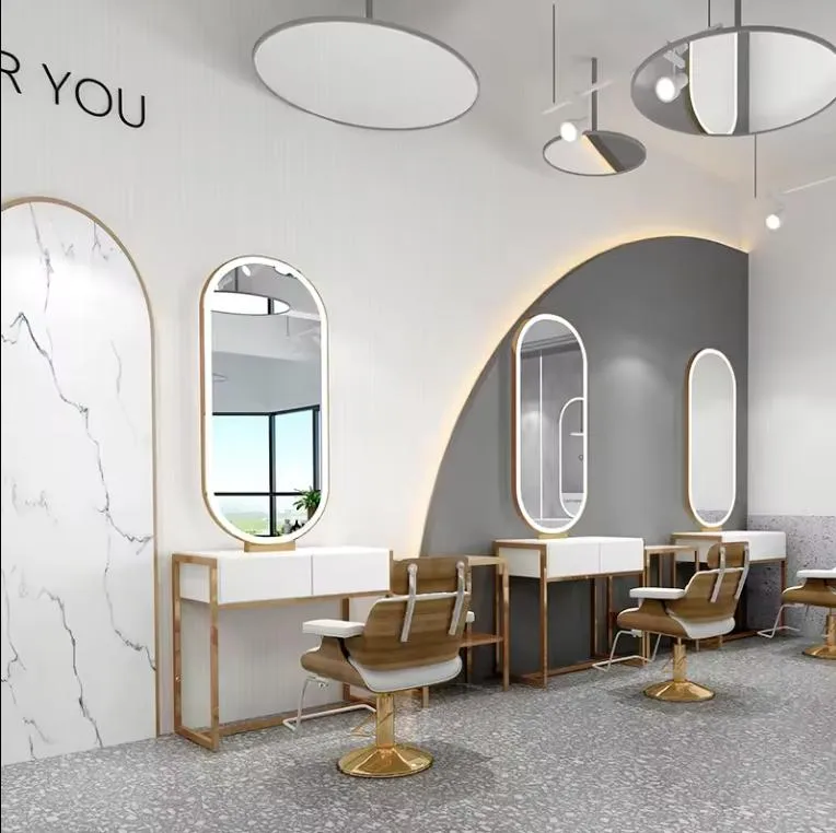 Salon Dedicated Mirror Table