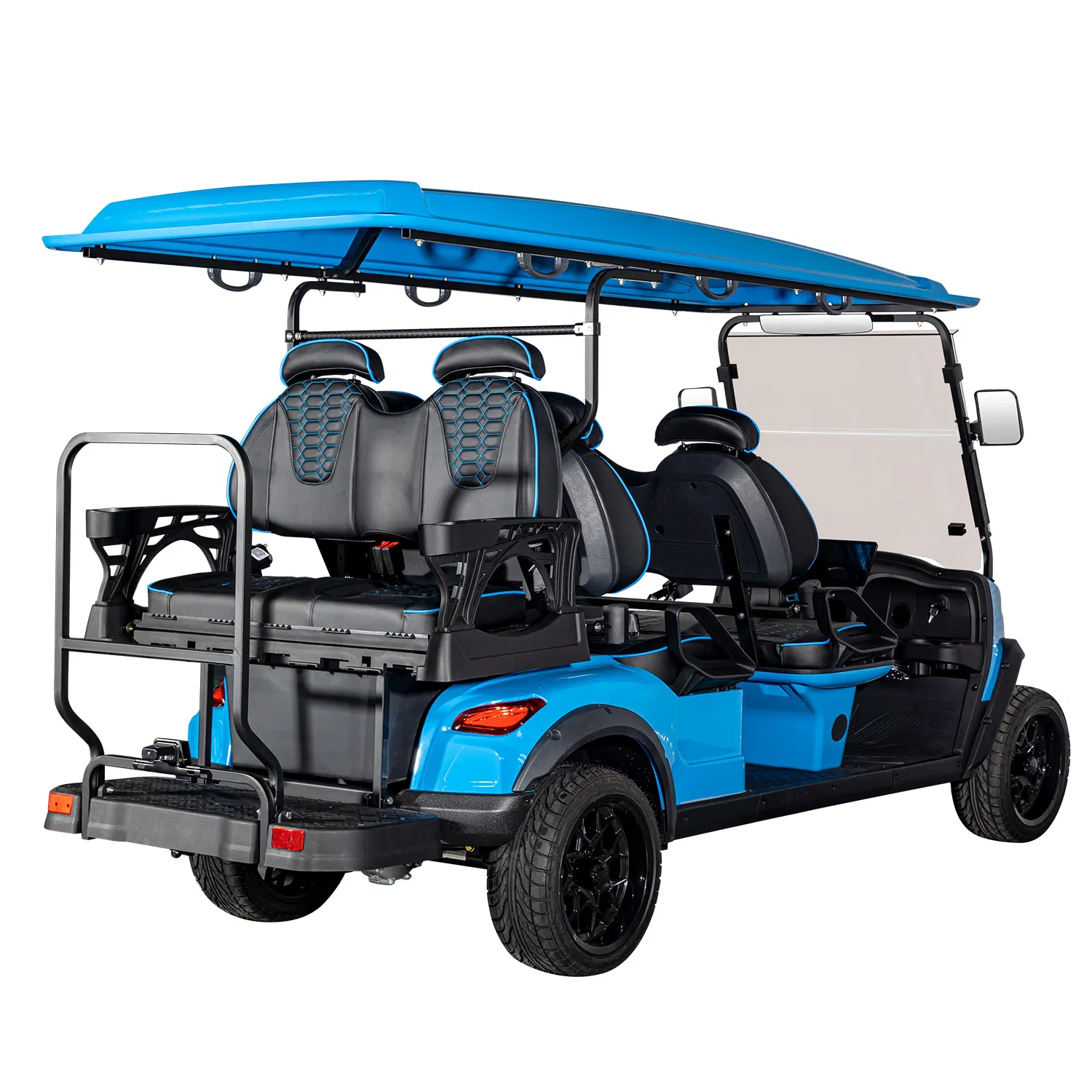 Wholesale Golf Cart Golf Equipment Club Car Utility Buggy 4+2 Seater Golf Cart Electric