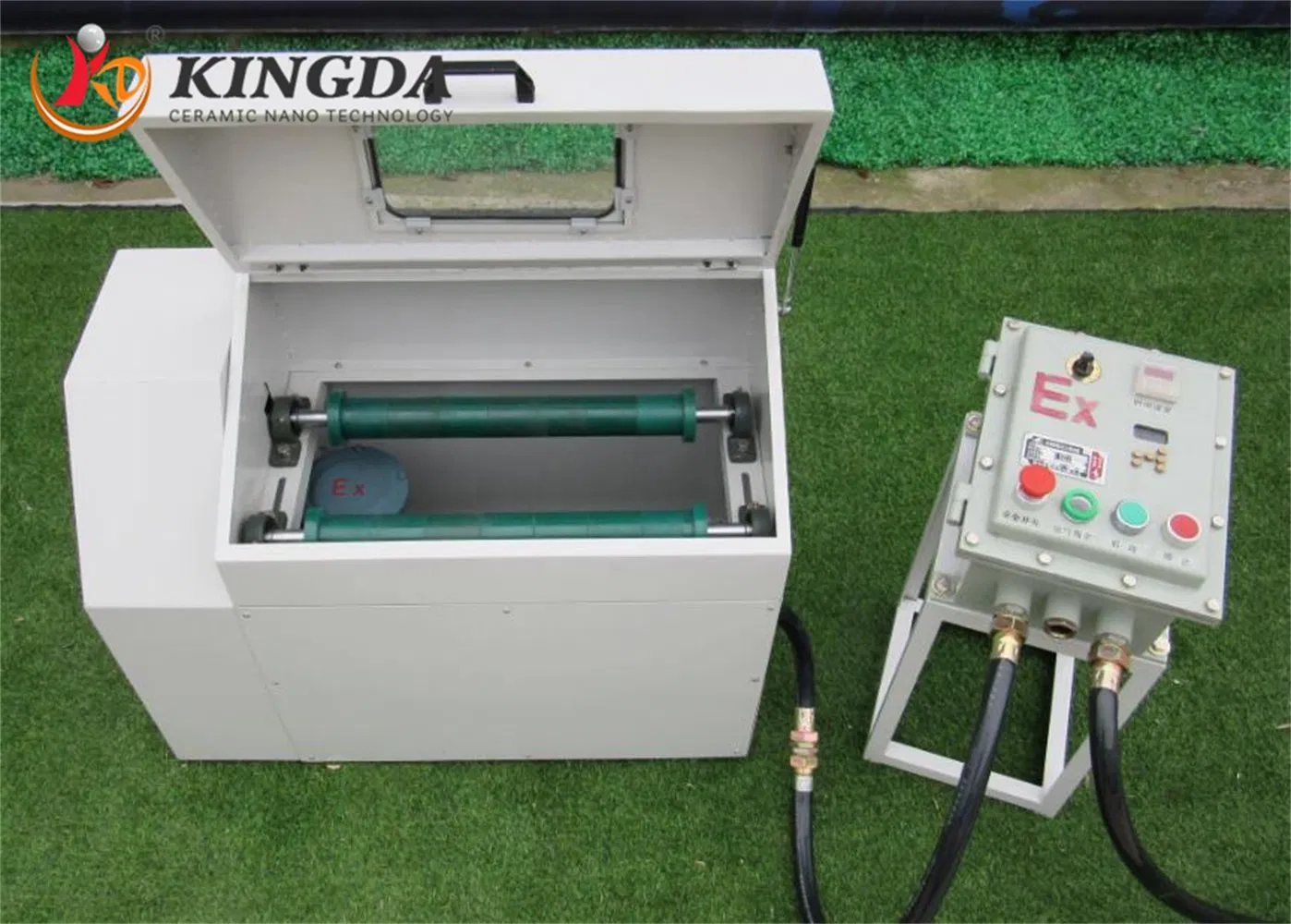 Two-Station Jar Mill, Designed for Efficient Grinding of Metal Powders in The Laboratory