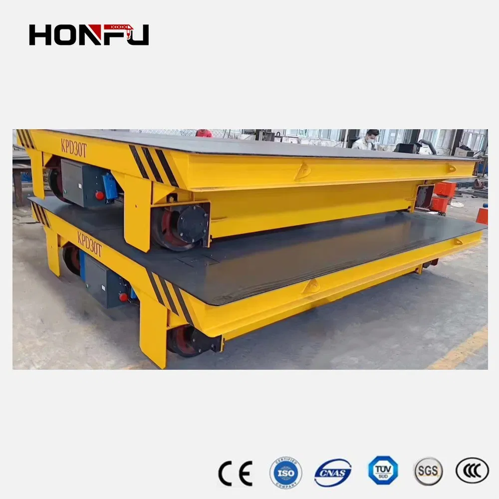 Remote Control Electric Industrial Material Handling Equipment Trolley Cart with Factory Price