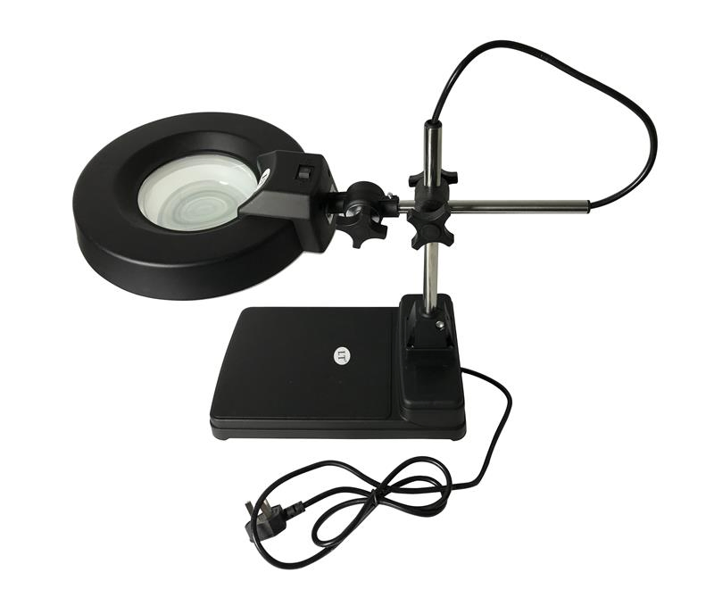 Lt-86f Cleanroom Floor Stand Magnifying Lamp