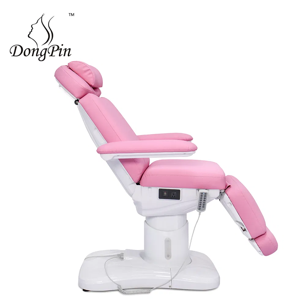 Five Motors Adjustable Pink Beauty Facial Esthetician Bed Table De Massage Professional Lash Bed