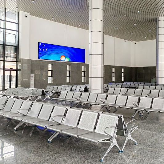 Hot Sale Visitor Airport Hospital Seating Metal Waiting Room Bench Public Chair