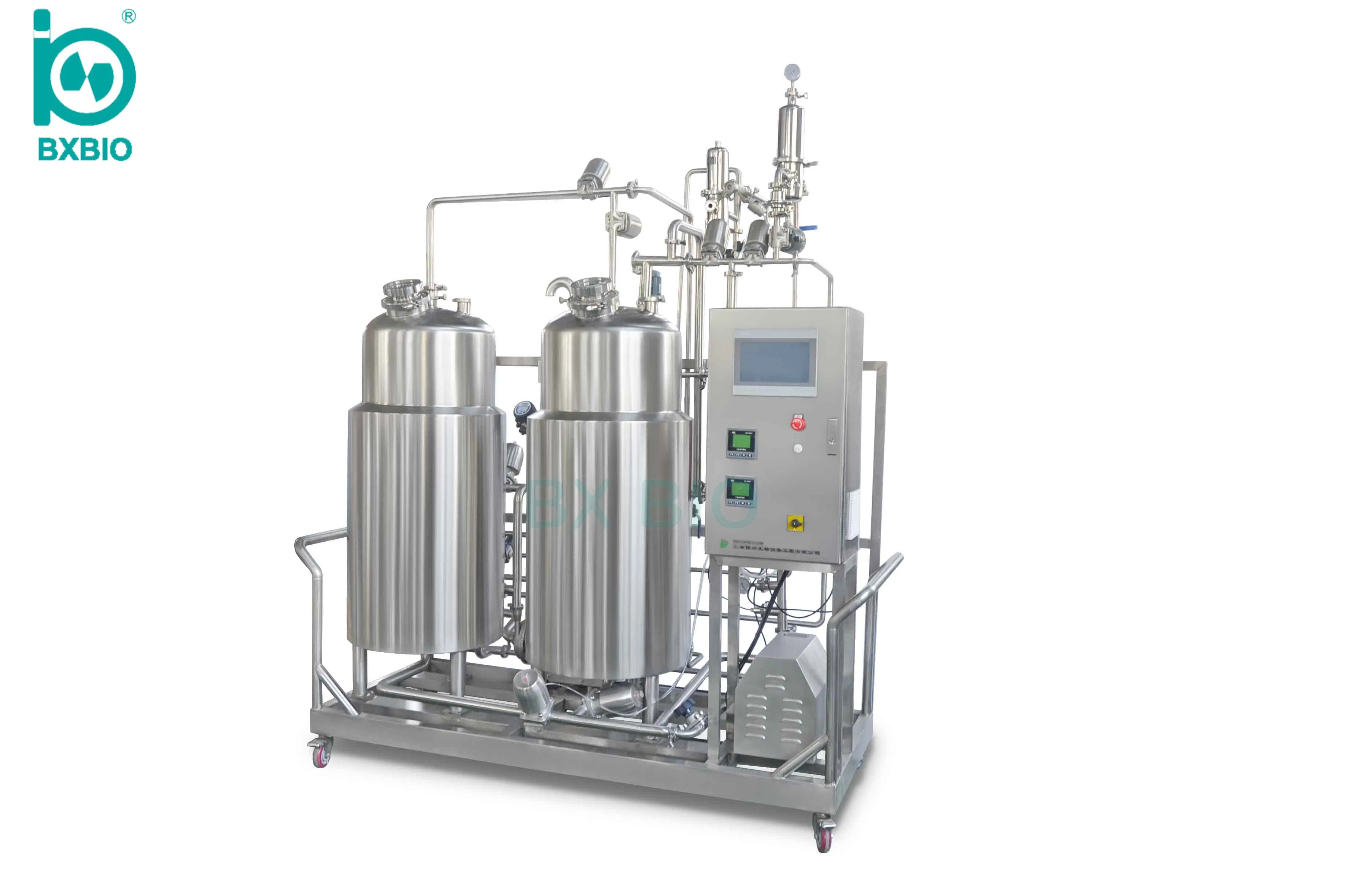 Bxbio Mobile Portable CIP Plant Skid Tank Station Clean in Place System Tank Cleaning Machine CIP Cleaning System