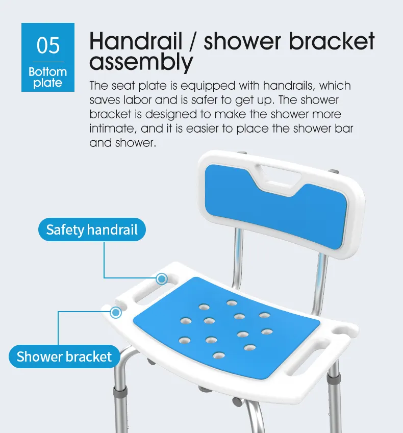 Folding Shower Chair Detail 8