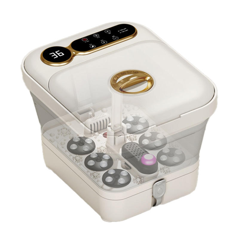 Smart Folding Foot Bath Portable Home Electric Massager with Constant Temperature Heating