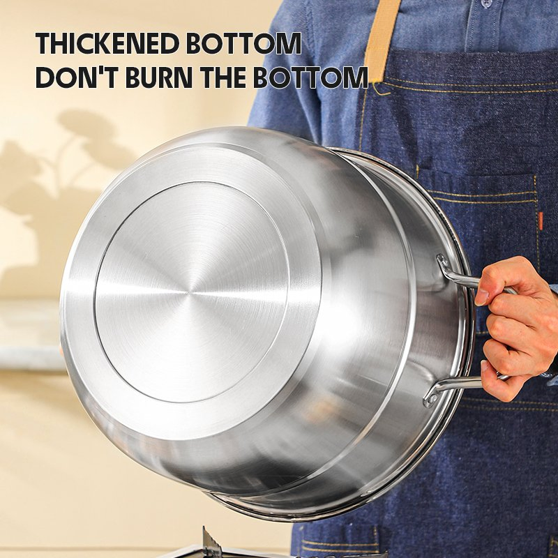 Multifunction 34cm Stainless Steel Steamer Cooker Multilayer Hot Pot Kitchen Cooking Steamers Pot for Induction Stove