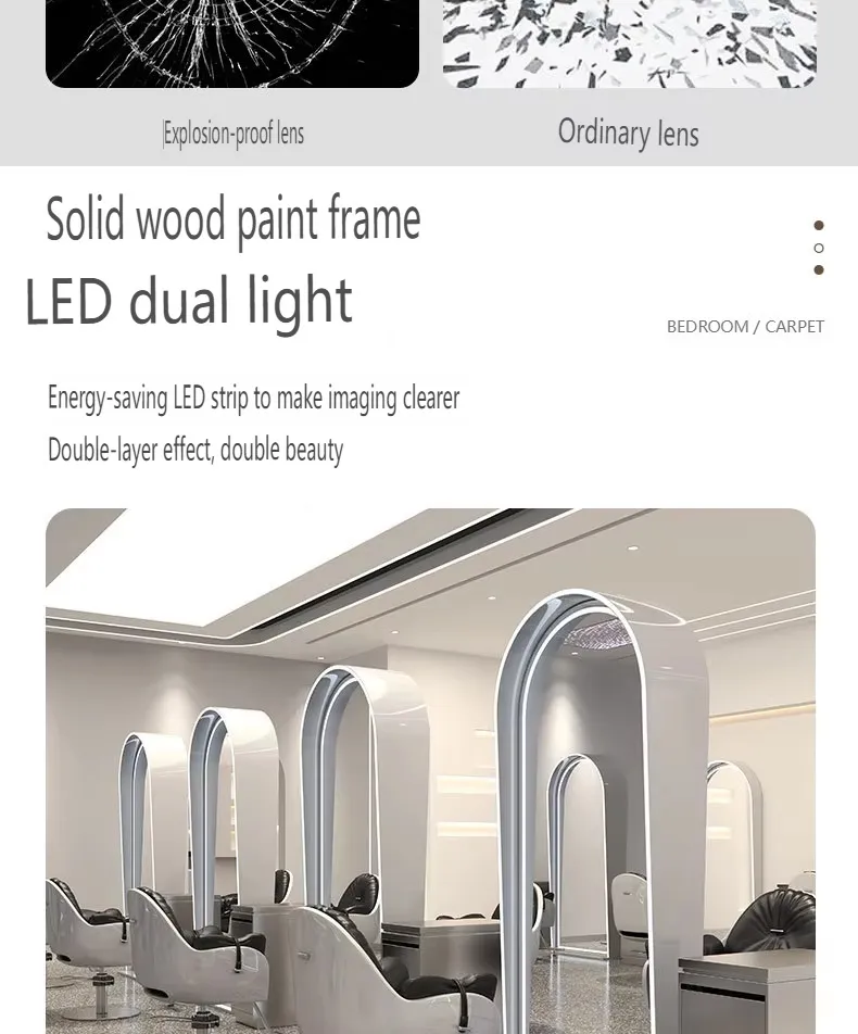 Salon Mirror Detail 5