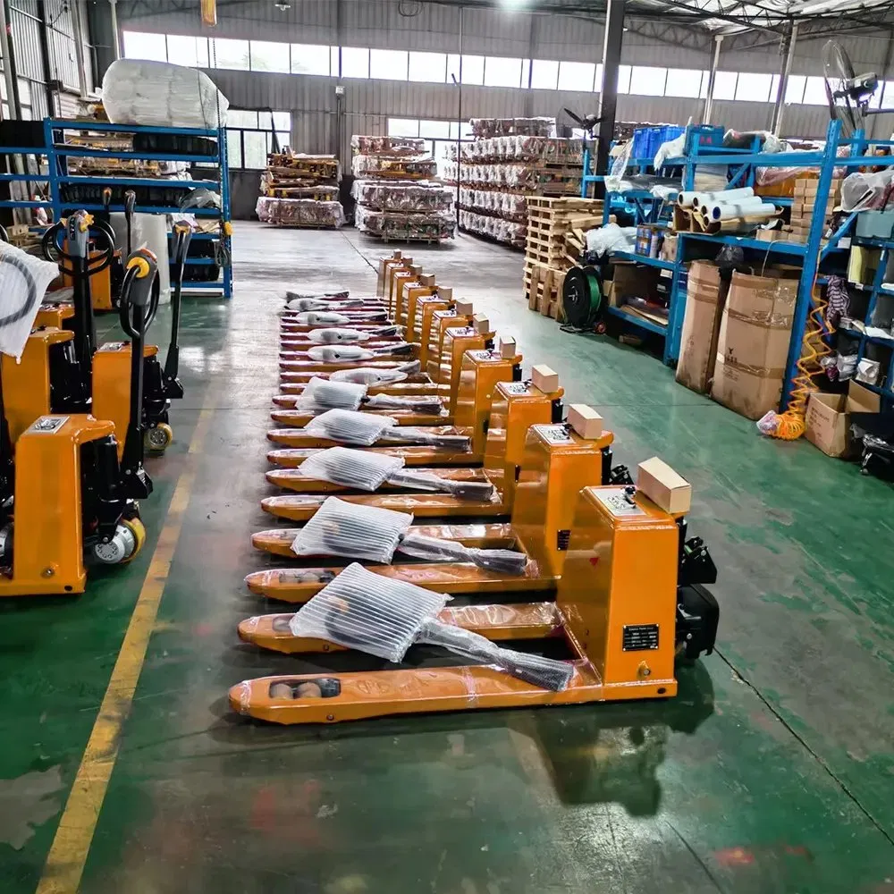 Original Factaory Electric Pallet Stacker Portable Equipment Electric Pallet Cart