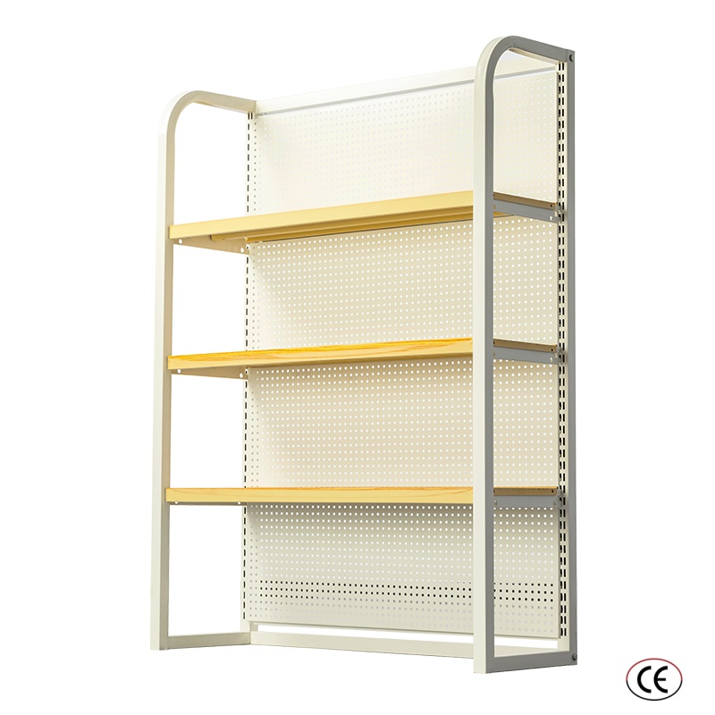 Sturdy Rack for Office Reception with Open Shelves Design