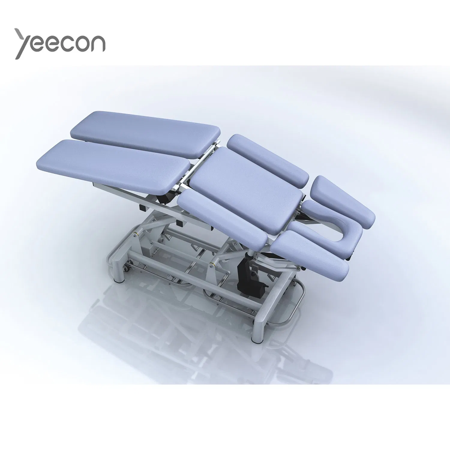 Eight Sections Portable Chiropractic Massage Table for Rehabilitation Centers