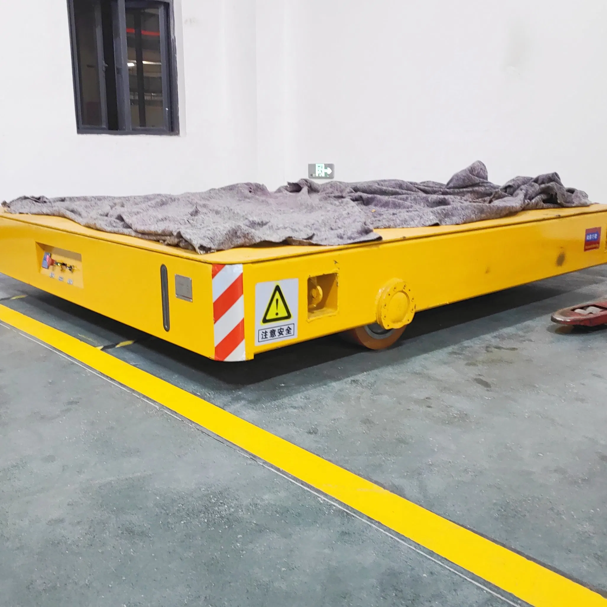 Material Handing Equipment 10 Ton -100 Ton Heavy Duty Trackless Type Transfer Cart for Industrial Applications