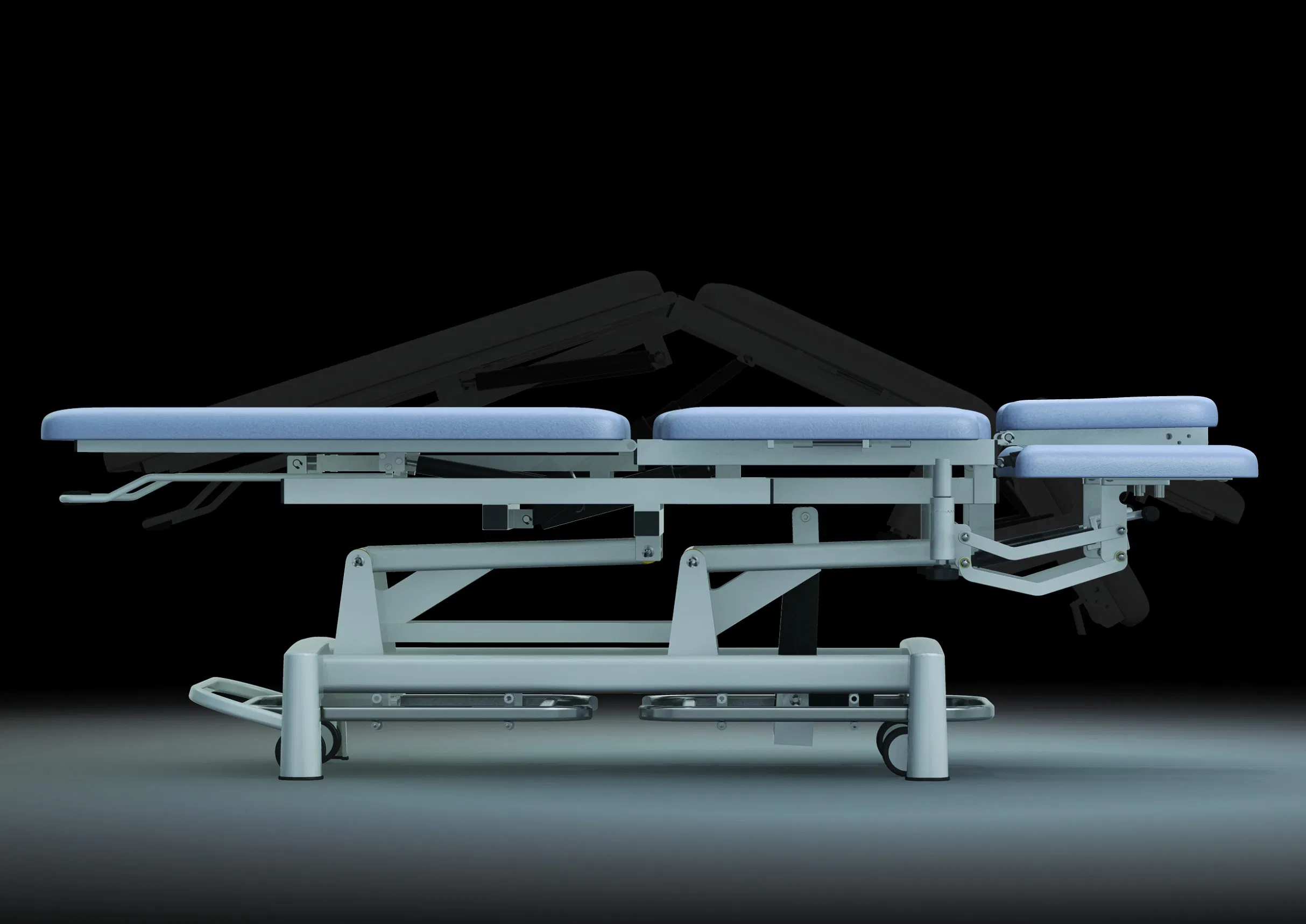 Eight Sections Portable Chiropractic Massage Table for Rehabilitation Centers