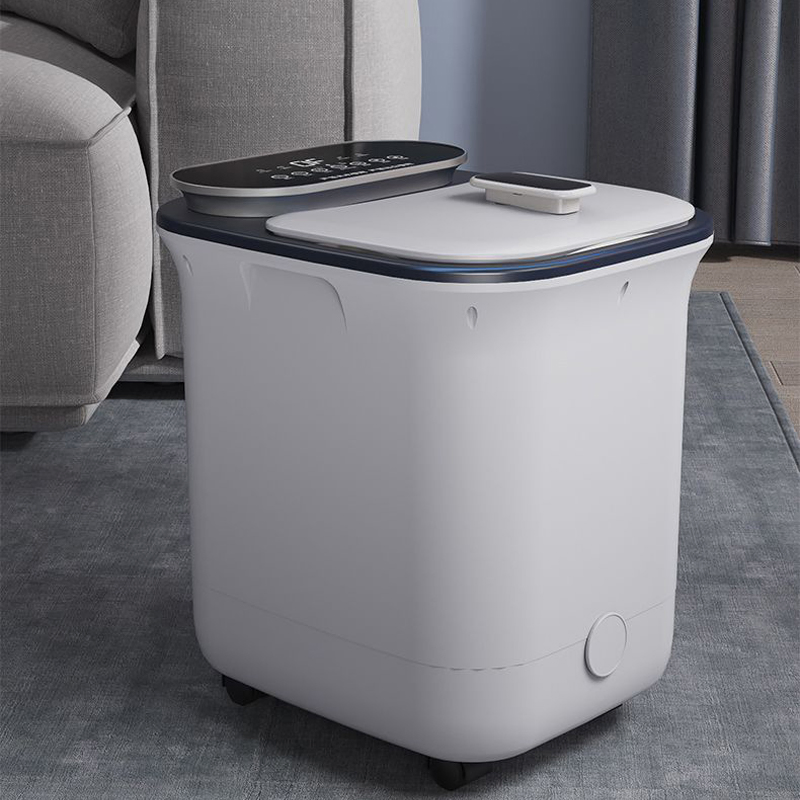 Ningdecrius Portable Relax Foldable Soaking Bucket Basin Foot Massager Collapsible Pedicure Foot SPA Bath for Family Customized