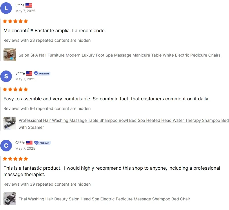 Positive Customer Reviews