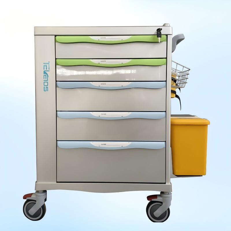 High-Quality Hospital Medicine Trolley Equipment Medical Cart
