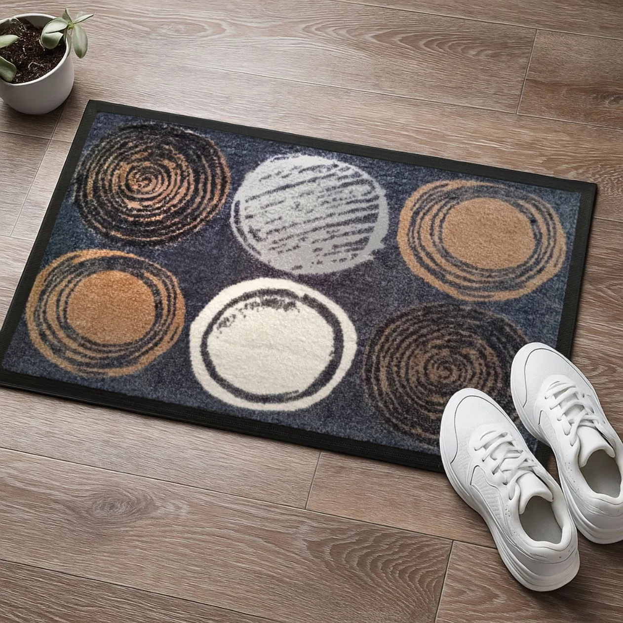 Custom Logo Doormats Nylon Printed Outdoor Mats Personalized Rubber Salon Floor Mat