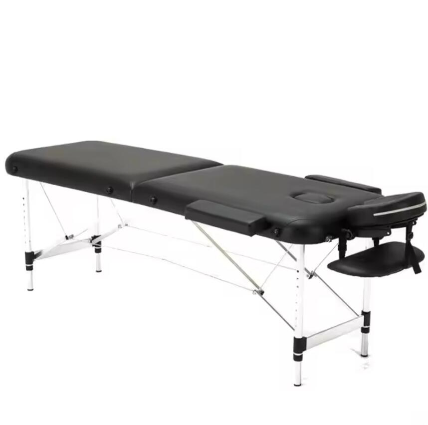 Hot Selling Folding SPA Bed Aluminium Portable Esthetician Tattoo Lash Bed Massage Table for Physical Therapy