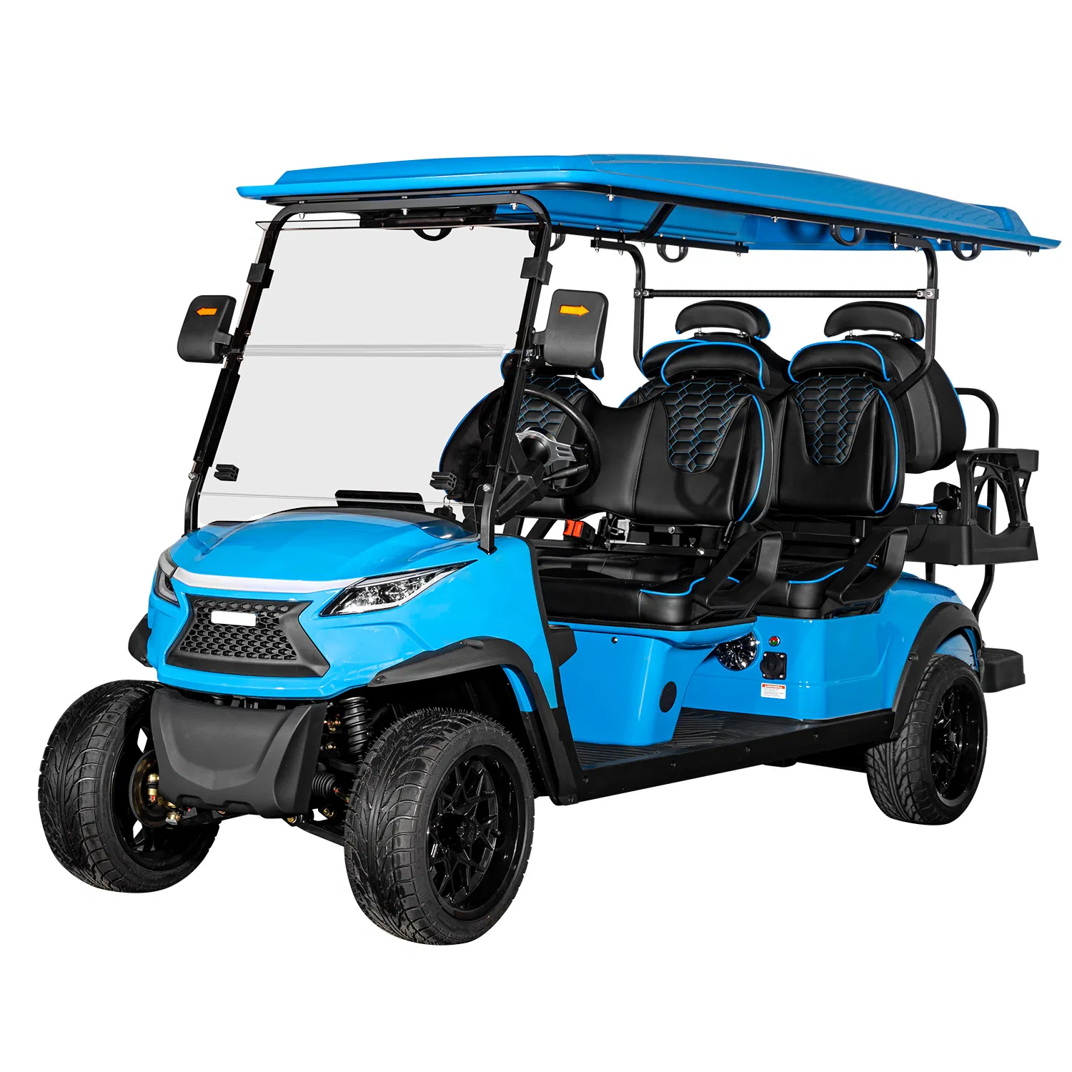 Wholesale Golf Cart Golf Equipment Club Car Utility Buggy 4+2 Seater Golf Cart Electric