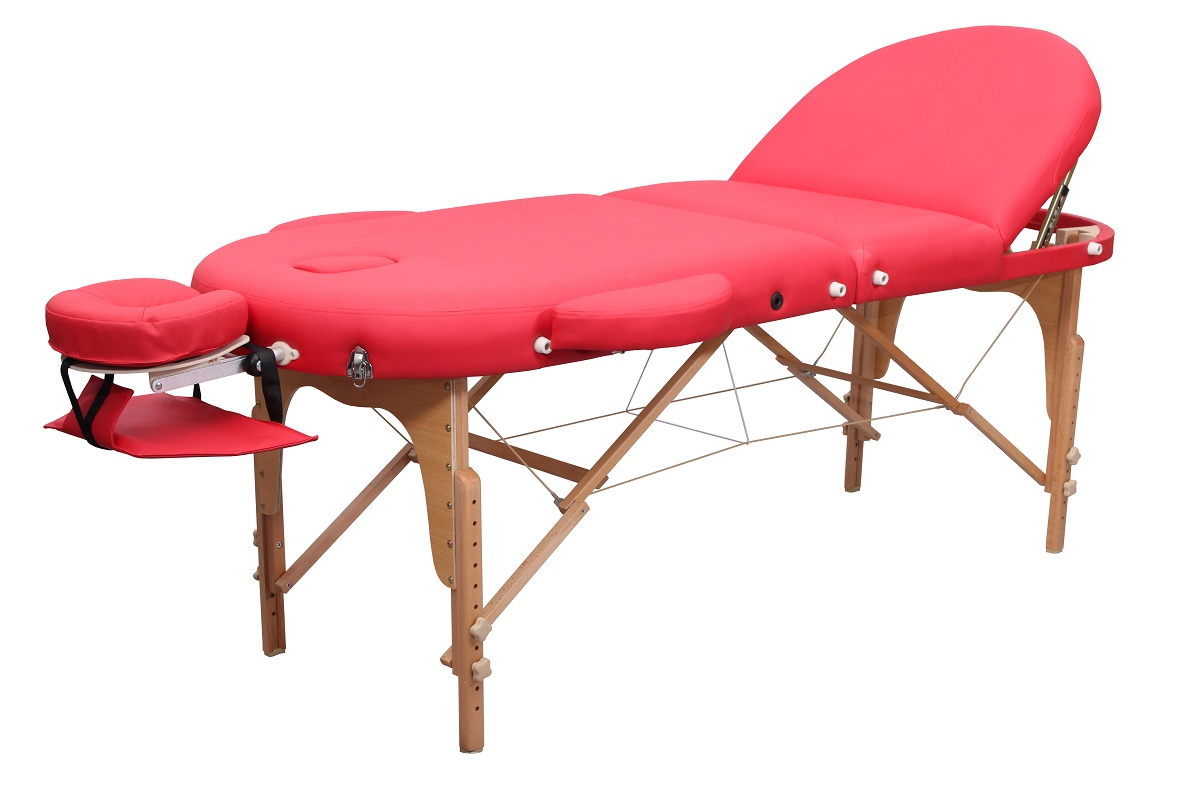 Factory Direct Luxury Salon Beauty Furniture Folding Wooden Massage Bed Can Be Customized Any Color