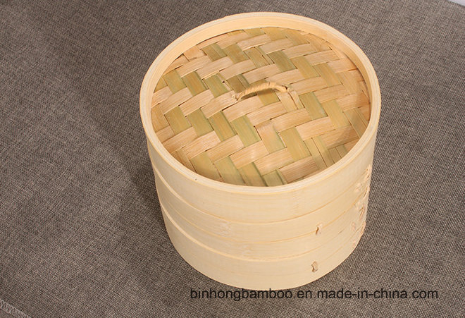 Hot Sells High Quality Round Bamboo Steamer