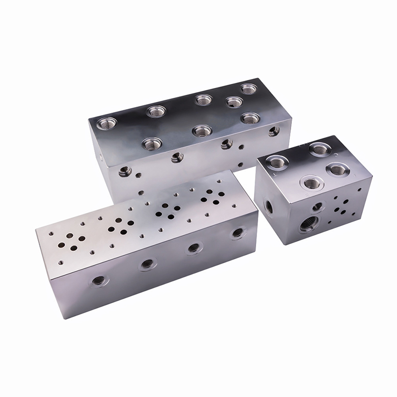 CNC Milling Customized Hydraulic Valve Block for Processing Hydraulic Systems, Power Unit Integration Oil Circuit Blocks and Hydraulic Valve Assemblies