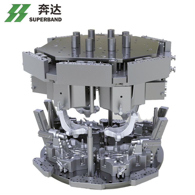ISO Certificated Car Steering Knuckle Mold Low Pressure Die Casting Manufacturer