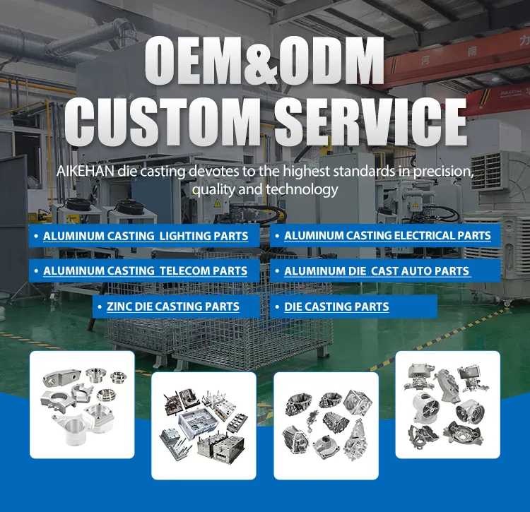 Custom Precision Die Casting Products