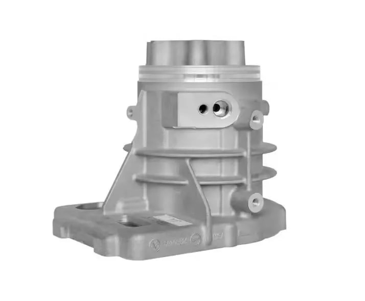 High Pressure Die Casting Components Process with Sand Blasting