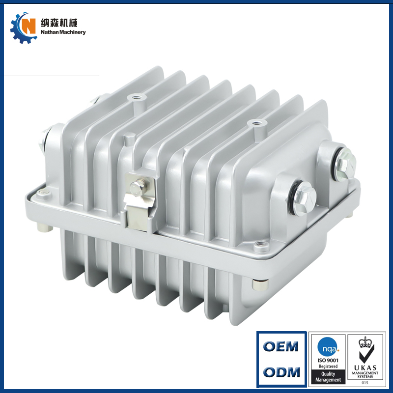 China Factory Wholesale OEM ODM Service Aluminium Electronics Enclosure Amplifier Die Cast Aluminum Case, Housing