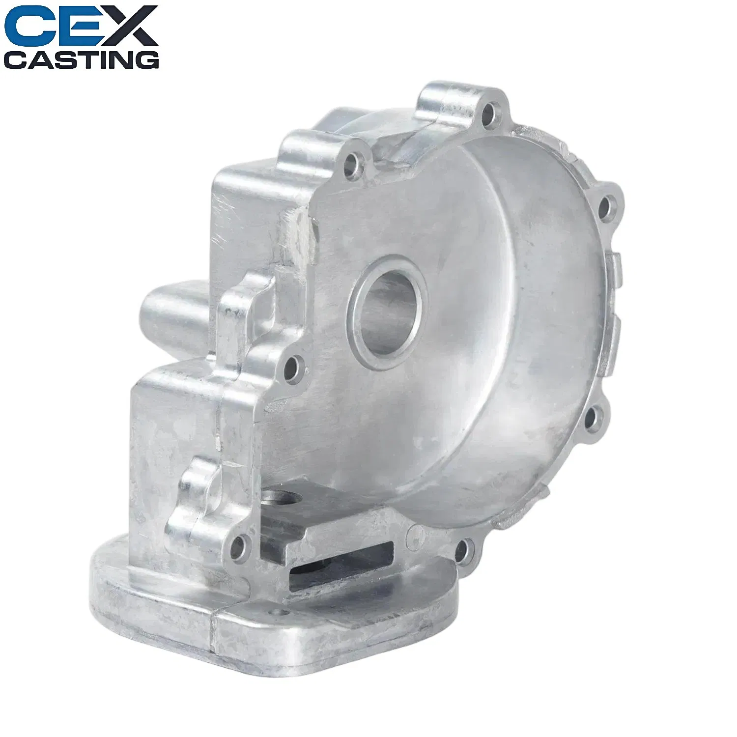 Aluminium/Zinc/Magnesium Alloy Squeeze/Die/Gravity/Sand/Investment Casting/CNC Machining Aluminum Gearbox Housing for Auto Parts/Machinery/Hardware/Electronics