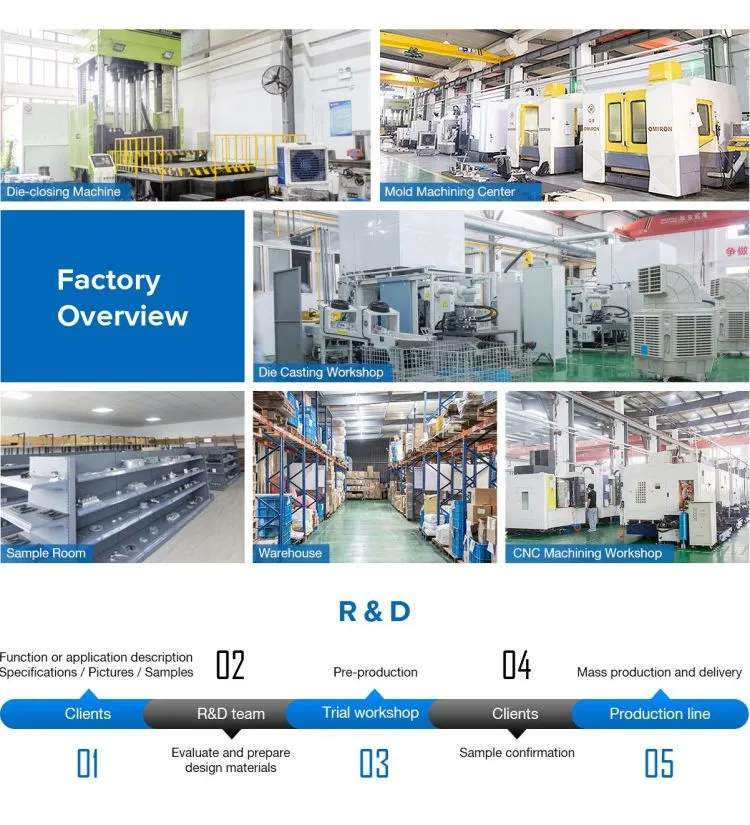 Die Casting Parts Row 2