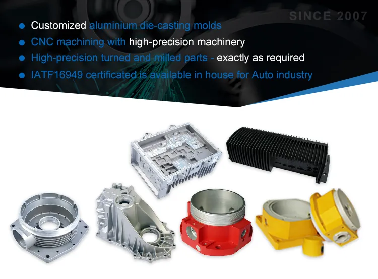Aluminum Die Casting Automotive Parts