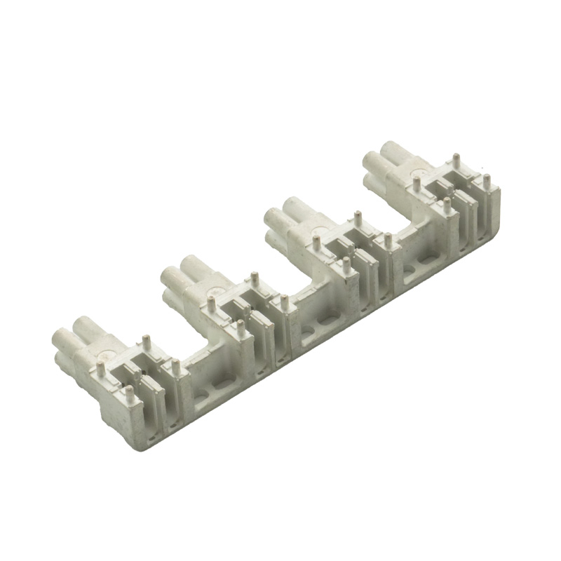 OEM Custom 4-Port Fakra Connector Housing Zinc Die Casting for Car Radio GPS Antenna