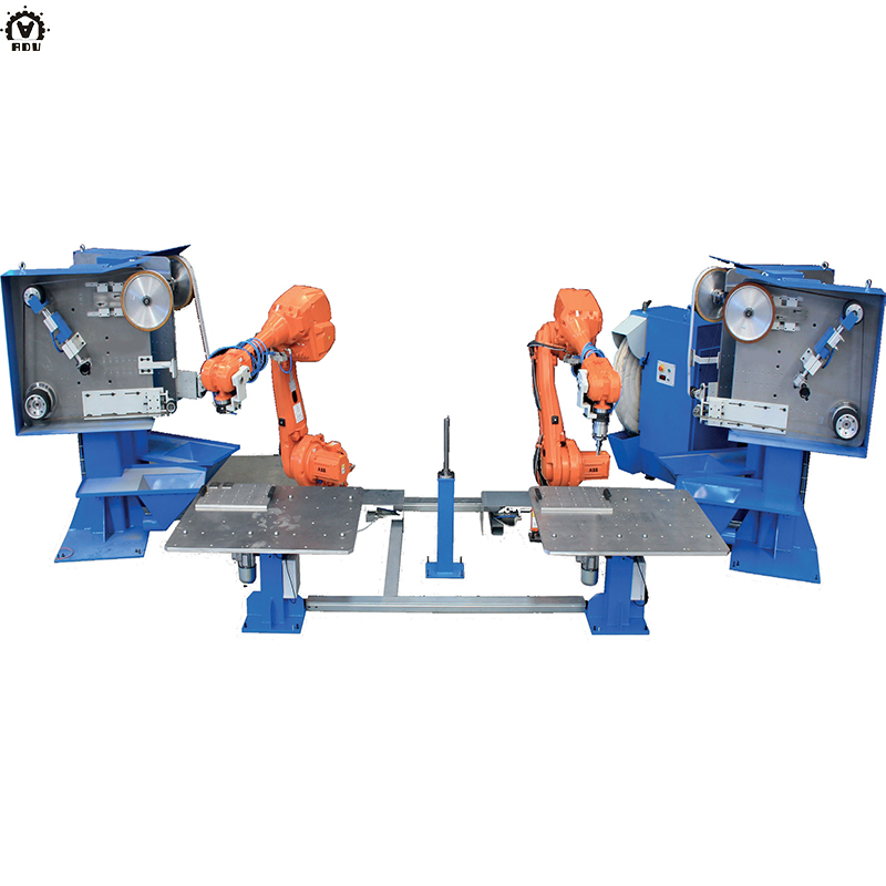 Die Casting Parts Surface Finishing Machine Automatic Robotic Grinding Polishing Buffing Machinery