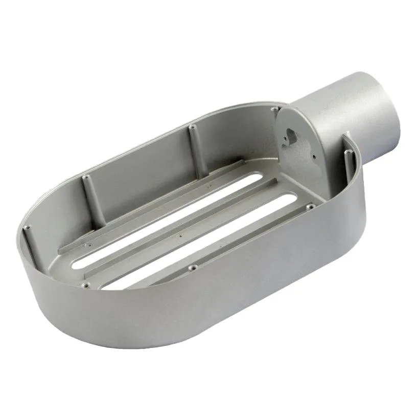 Customized Street Light Housing LED Aluminium Alloy Die Casting Auto Jet Cooling Gravity Allied Low High Pressure Die Casting with Spray Coated