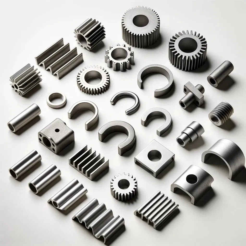 Custom Knife Block Aluminium Auto Jet Cooling Gravity Allied Low High Pressure Hot Cold Chamber Pressure Die Casting Process with Black Powder Coating