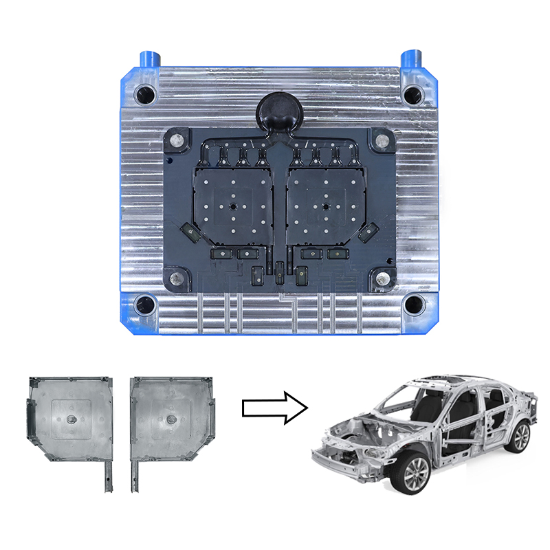 High-Precision Automotive Household 3c Products Manufacturing Low Price Wear-Resistant Custom Magnesium Aluminum Copper Metal Alloy Panel Die Casting Mold