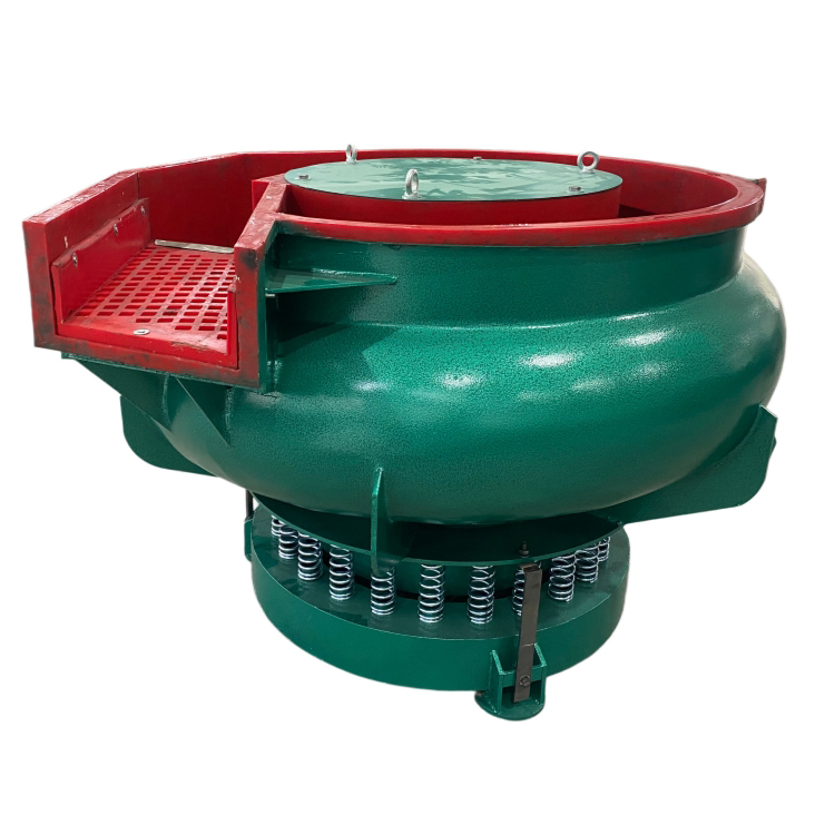 600L Automatic Vibrator Finishing Machine for Metal Stampings and Die-Casting Parts Surface Treatment