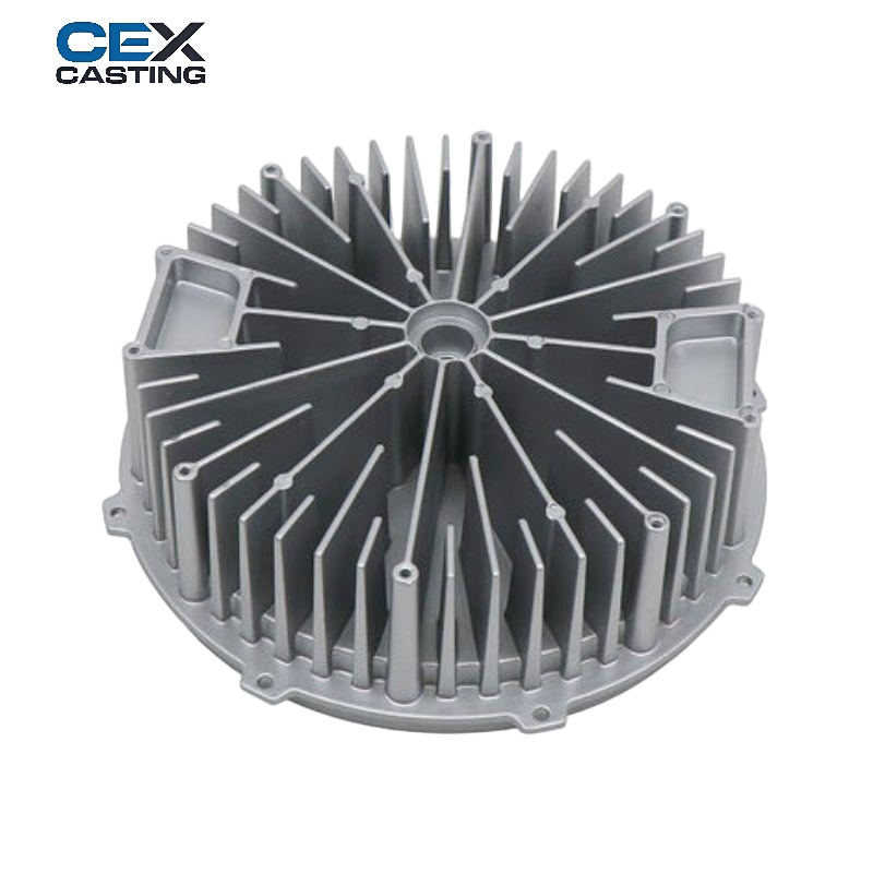 Custom Aluminum/Zinc/Brass/Iron/Copper/Aluminium Die/Squeeze Casting/Sand/Vacuum Casting Flood Light Housing for Electronics/LED Light/Auto Spare Parts