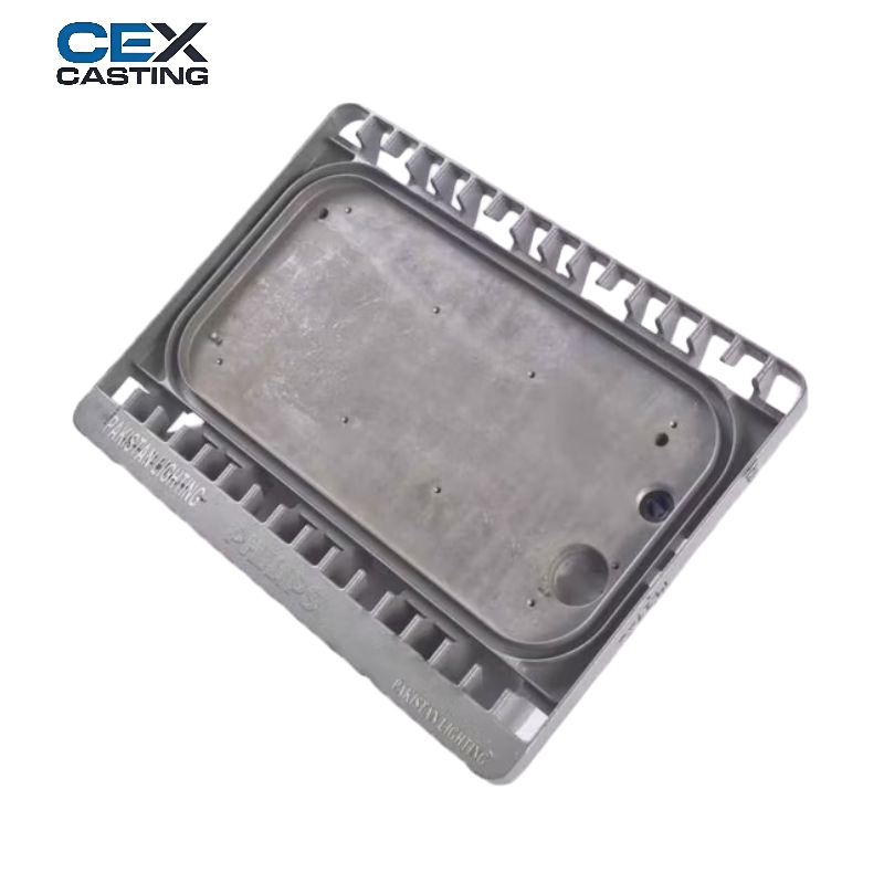 Custom Aluminum/Zinc/Brass/Iron/Copper/Aluminium Die/Squeeze Casting/Sand/Vacuum Casting Flood Light Housing for Electronics/LED Light/Auto Spare Parts