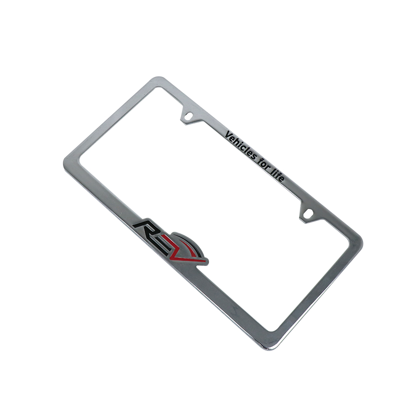 Hot Chamber Die Casting Supplier Zinc Casting Parts License Plate Frame