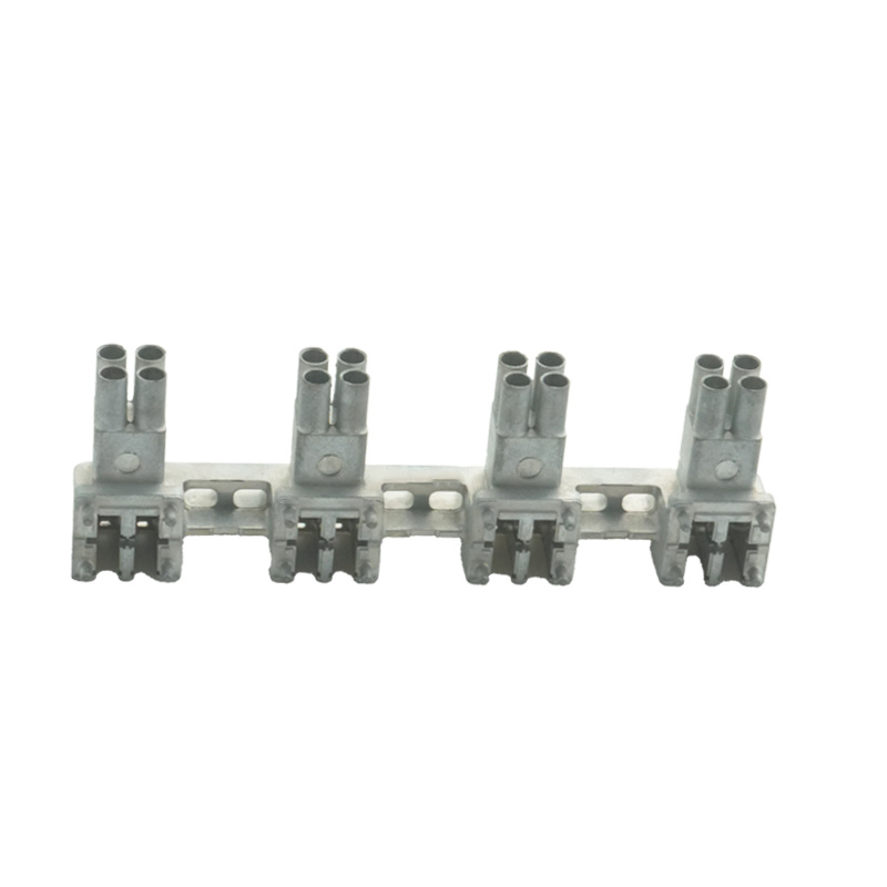 Zinc Die Cast Fakra Connector Housing Single to 4-Port Series Automotive RF OEM Supplier