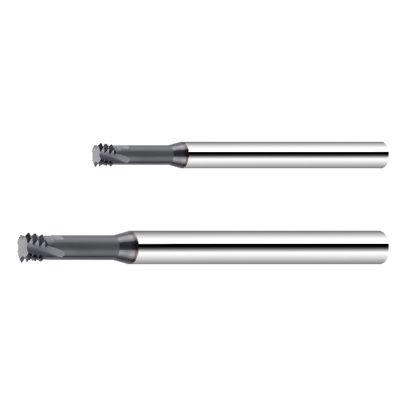 Precision 3-Flute Carbide Straight Shank Thread Milling Cutter End Mill Used for Mold Finishing