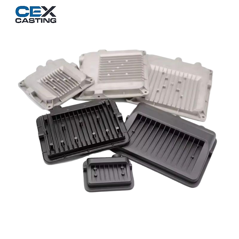 Custom Aluminum/Zinc/Brass/Iron/Copper/Aluminium Die/Squeeze Casting/Sand/Vacuum Casting Flood Light Housing for Electronics/LED Light/Auto Spare Parts