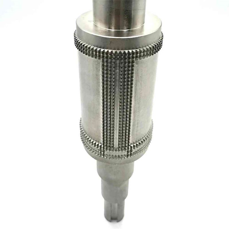 Custom Knurled Shafts and Spindles - Precision CNC Machining