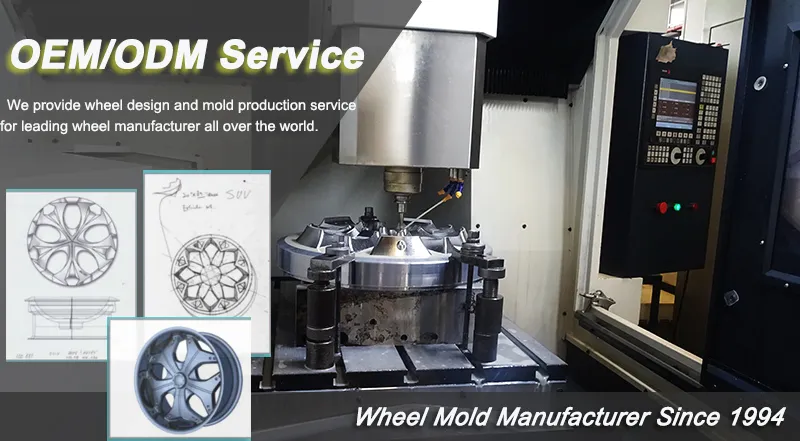 Gravity Die Casting Automobile Wheel Mold