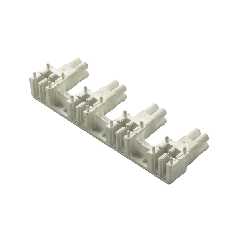 OEM Custom 4-Port Fakra Connector Housing Zinc Die Casting for Car Radio GPS Antenna