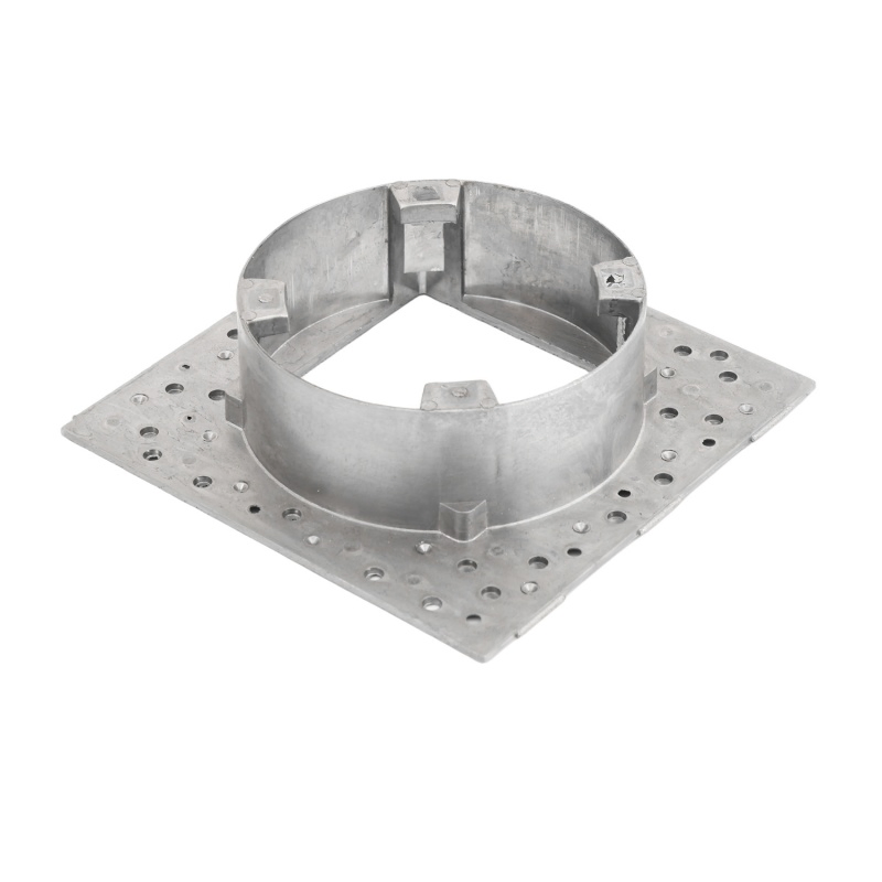 High Pressure Aluminum Die Casting Part for Automotive Brackets with Sandblasted Finish