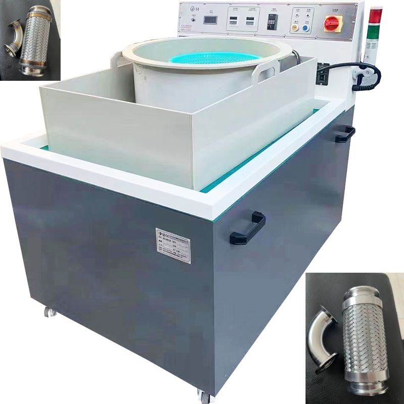 Aluminum Die Casting Parts Deburring, Chamfering, Polishing Magnetic Finishing Machine Magnetic Surface Polishing Machine